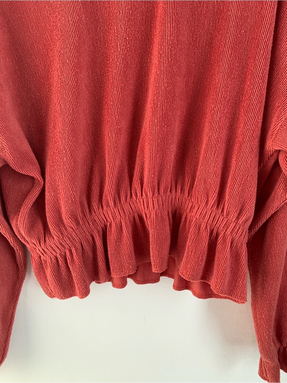 Zara Ruffle Hem Sweater - Picture 4 of 7